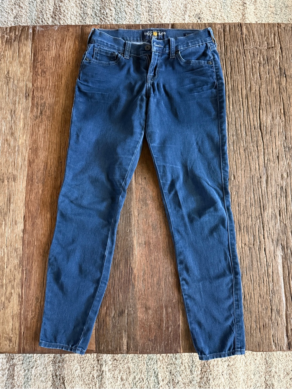 Lucky Brand Women's Skinny Jeans in Deep Indigo